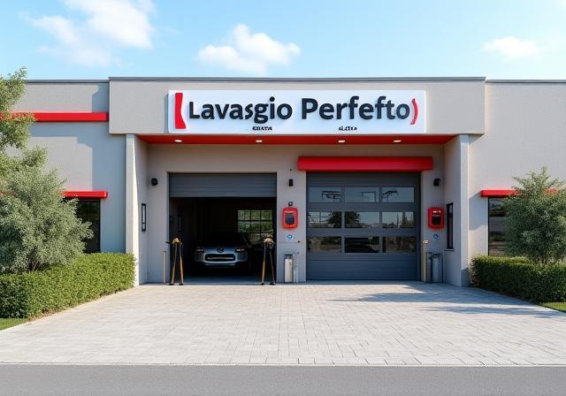Ingresso officina Lavaggio Perfetto